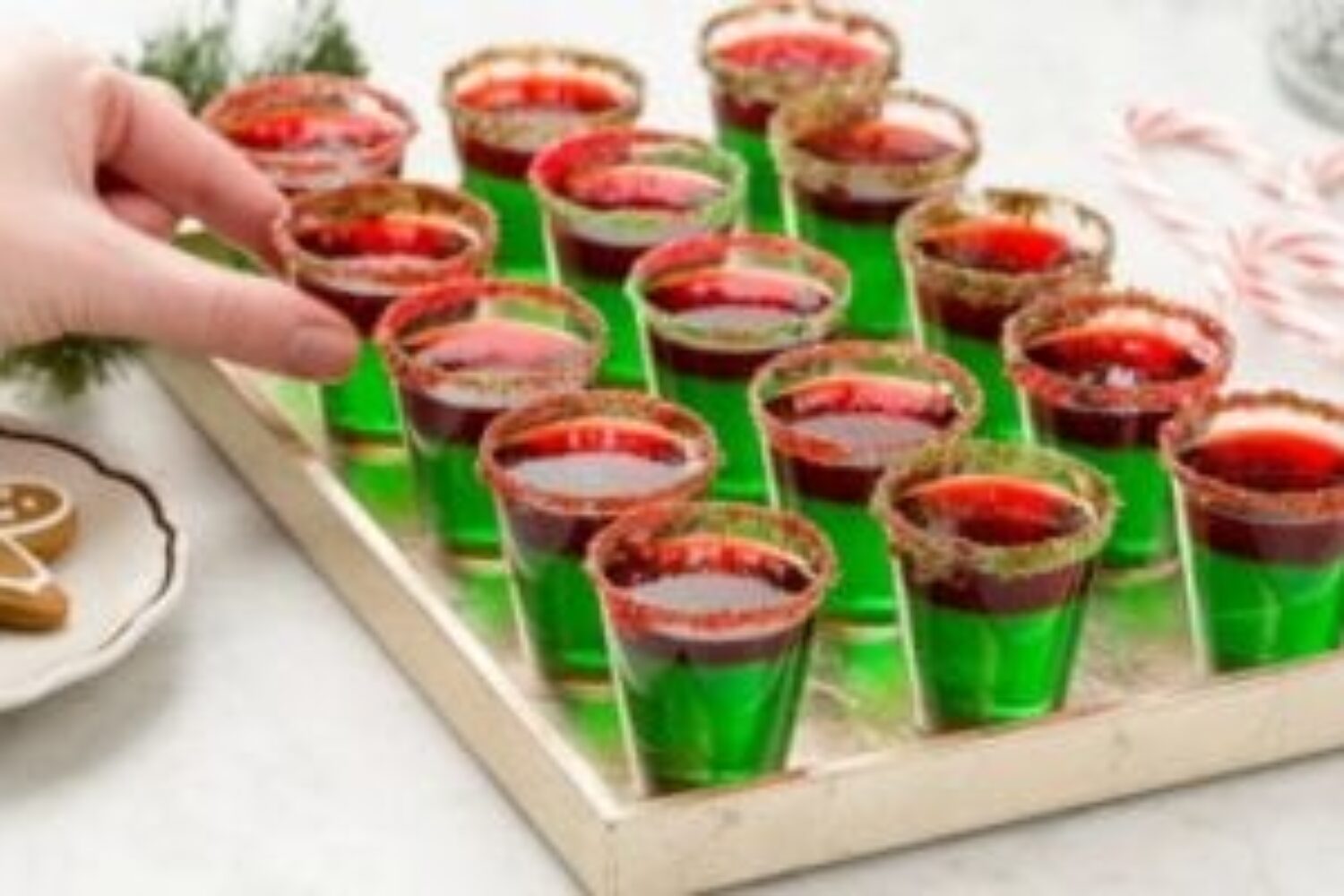 Grinch Jello Shots Amorada Tequila Recipe