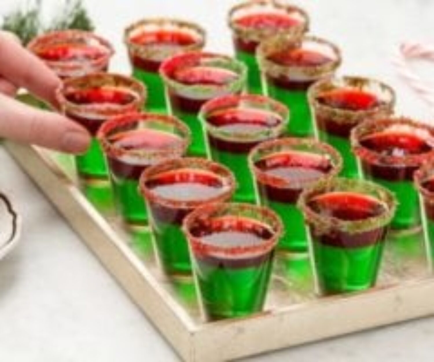 Grinch Jello Shots Amorada Tequila Recipe