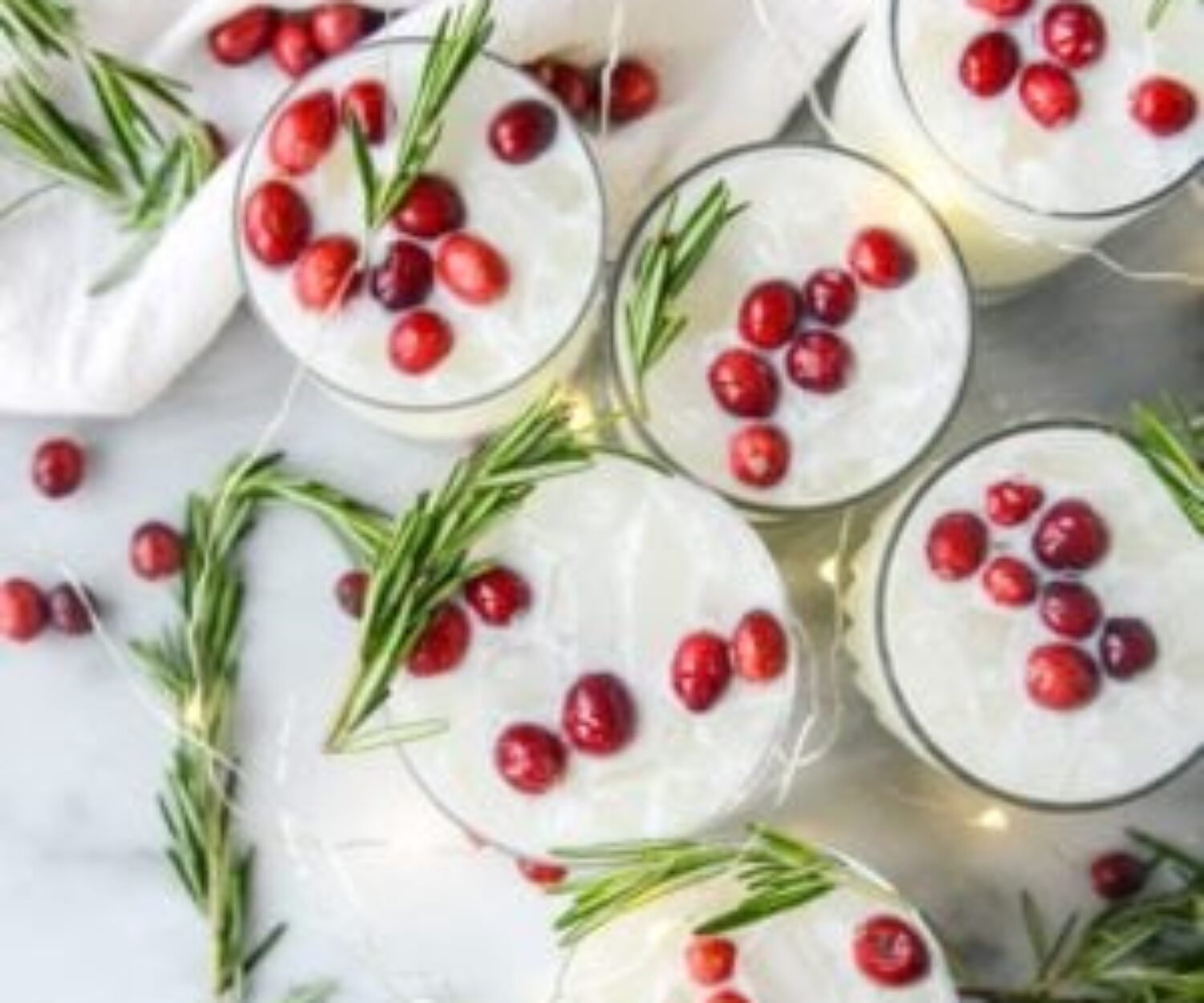 White Christmas Margarita Punch Amorada Tequila Recipe